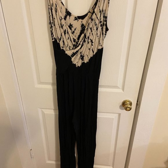 Greendragon Black and White Tie Dye cotton jumper - Picture 2 of 2